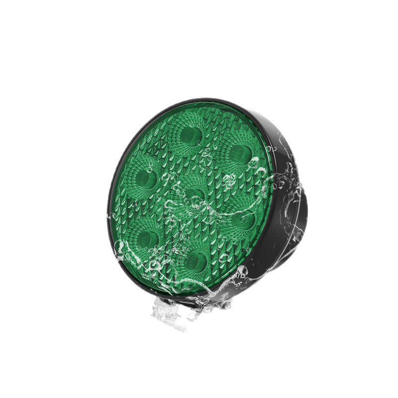 Cross-Border 7Led Floodlight Truck Waterproof 12-80V Car Off-Road Strobe Warning Light Pickup Truck Tail Light