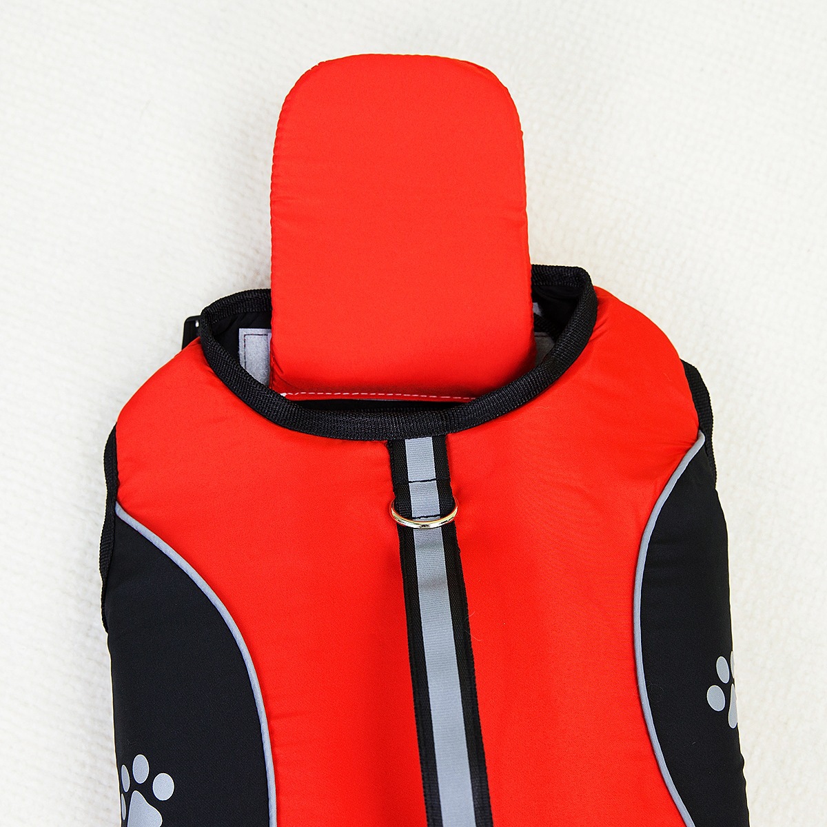 Dog Life Jacket With Leash For Swimming Training And Safety_voghion.com