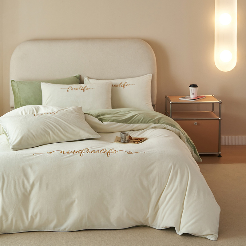 제시카 밀크 화이트 + 라이트 그린