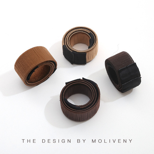 Ball head twist hair artifact  new female Korean styler lazy fluffy headband hair band for women