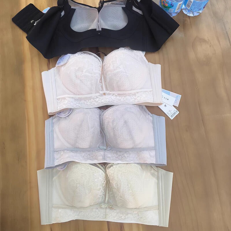 Vigo Secret 6963 Anjiting Ultra-Thin Bc Paper Cup Bra for Large Busts, Breathable Side Support, Anti-Sagging Bra
