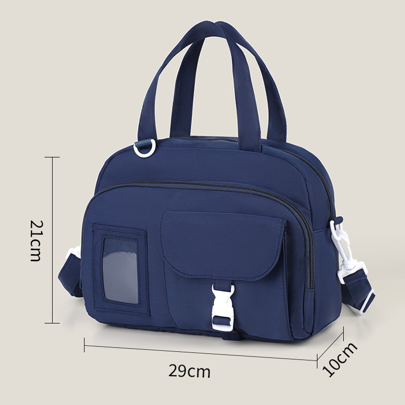 Bolsa de moda japonesa y coreana, bolso de hombro de secundaria secundaria, mochila de gran capacidad, bolso de dulces, bolso de mano.