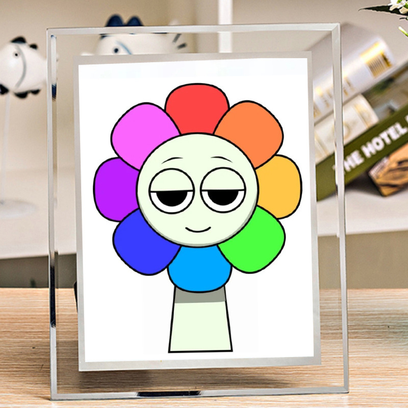 sprunki rhythm box photo frame picture making gift Simon vine around to send classmates to send friends gifts