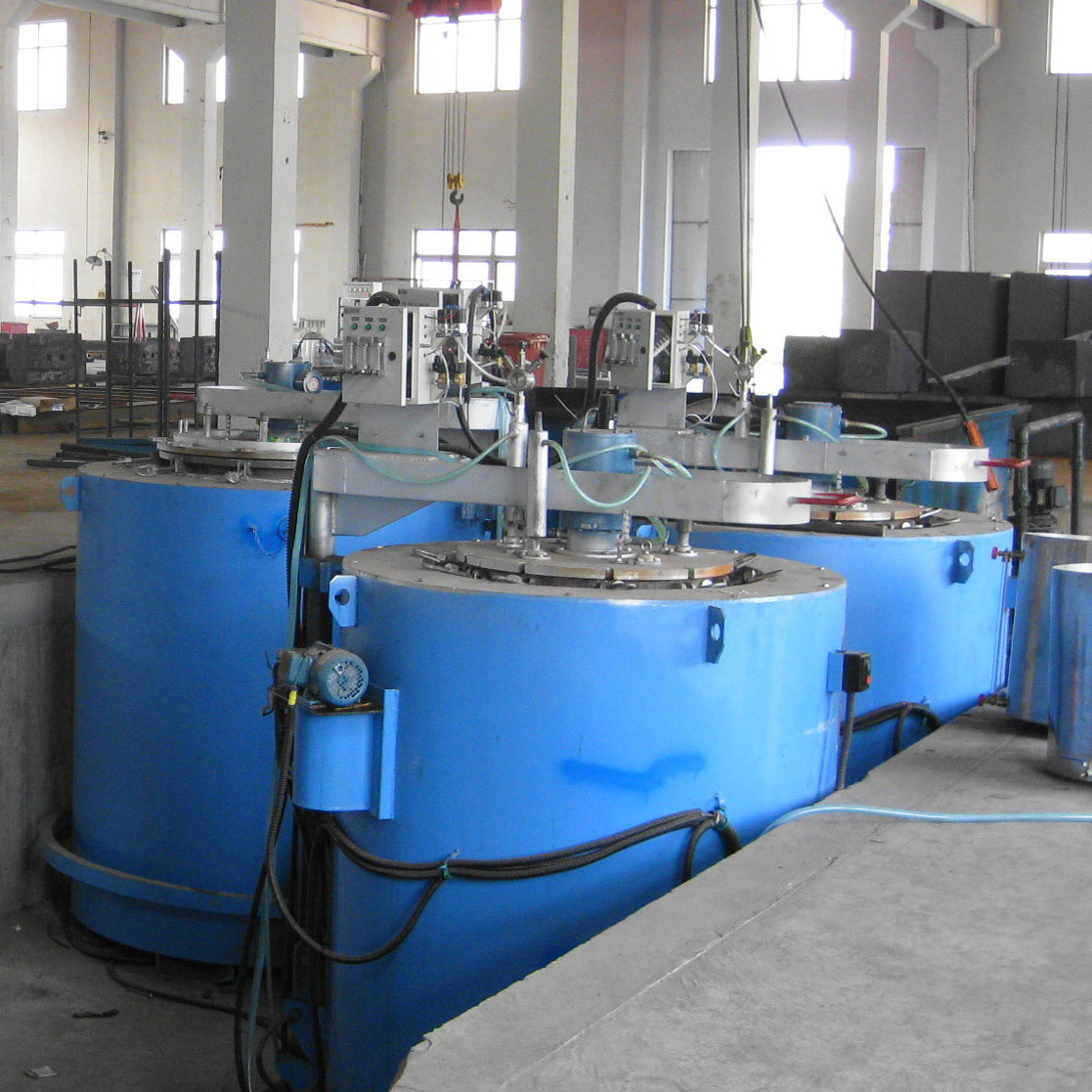 厂家制造可控气氛模具碳氮共渗热处理炉 井式气体氮化回火氧化炉