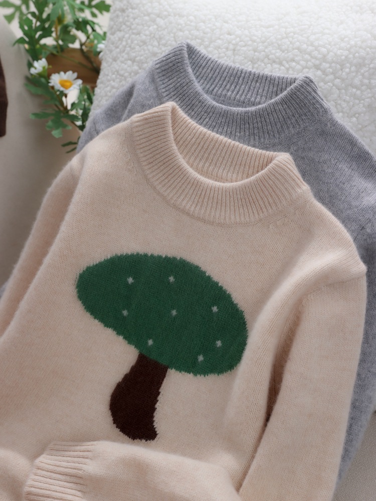 Children's woolen cartoon cashmere cute sweater