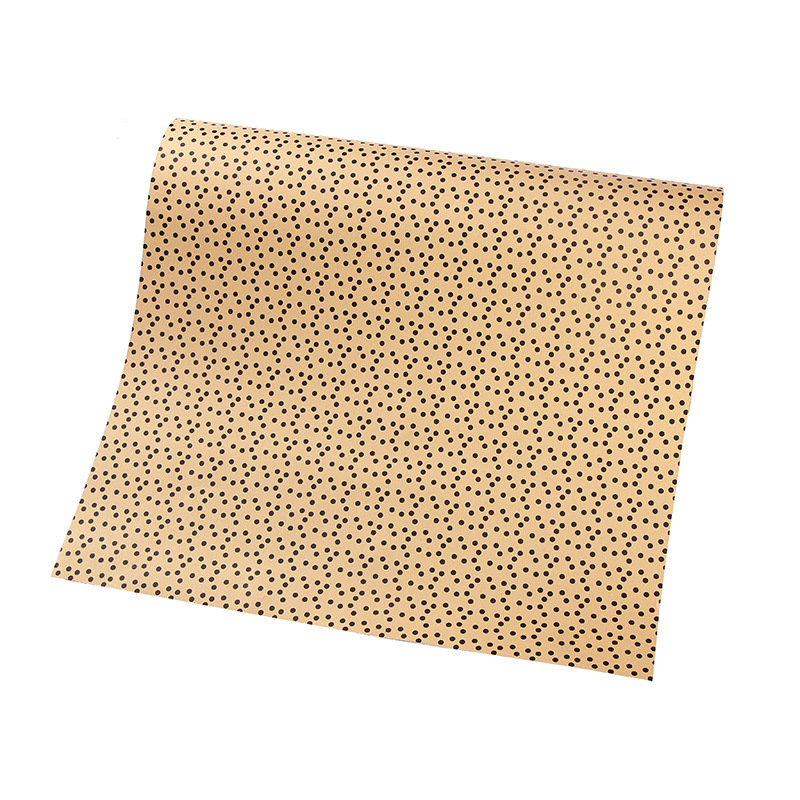 Papel de regalo de vacaciones de dibujos animados amor estrella papel de embalaje Kraft al por mayor papel de regalo de San Valentín