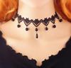 Accessory, choker, necklace, retro chain for key bag , Gothic