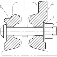 厂家直销钢异型道夹板铁路轨道耐磨减振鱼尾板按需设计道夹板