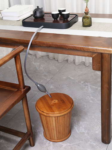 9WOR tea tray drain pipe with absorbent ball Kung Fu tea set accessories tea table leaking pipe silicone hose in