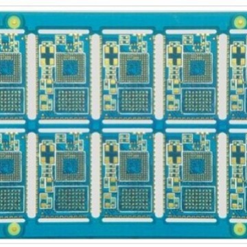 承接加工蓝油多层阻抗半孔线路板，根据客供资料加工生产