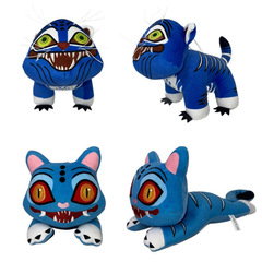 跨境新款kpop demon hunters tiger猎魔女团老虎动漫周边毛绒公仔