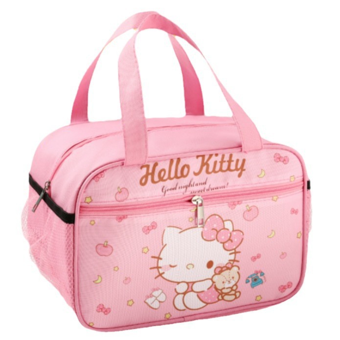 卡通大容量保温饭盒袋子手提便当包男女学生加厚铝箔午餐包保温袋