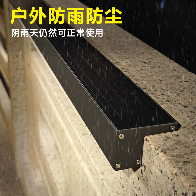 lámpara de línea solar iluminación al aire libre iluminación al aire libre paisaje lámpara de patio letrero de la tienda iluminación de la atmósfera lámpara de pared lavadora