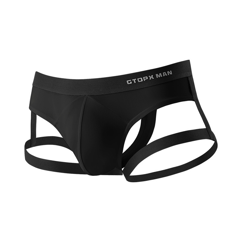 GTOPX MAN Silk trousers, belt, thin underwear, lifting effect