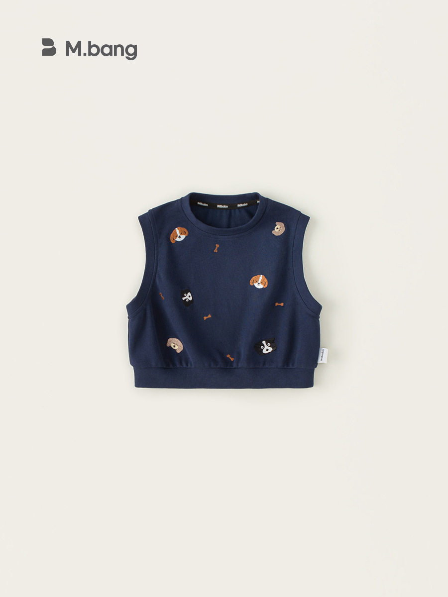 Youbao ropa para niños chaleco de punto para niños primavera nuevo chaleco para niños suelto suéter de primavera salvaje