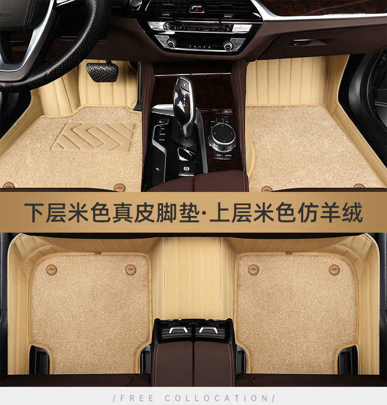 Suitable for Mercedes-Benz, BMW, Audi, Volkswagen, Honda, Toyota, Nissan, Buick, Ford, full-enclosed car mats