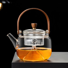 玻璃煮茶壶电陶炉煮茶器泡茶烧水壶茶具白茶家用全自动蒸汽煮茶炉