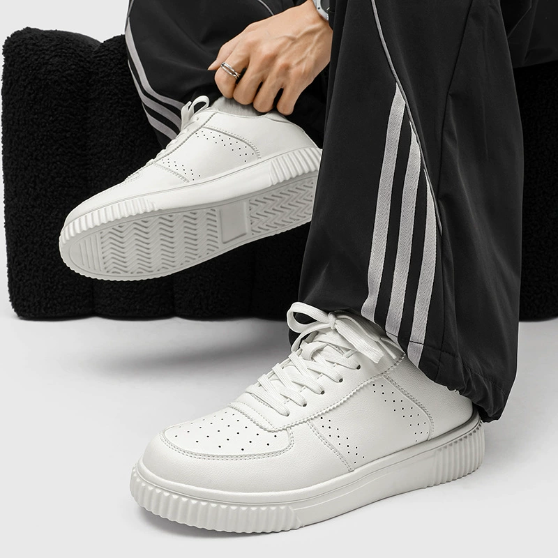 Весенне-осенние дышащие белые туфли для пар, мужские уличные повседневные спортивные туфли большого размера, универсальные мужские и женские кроссовки