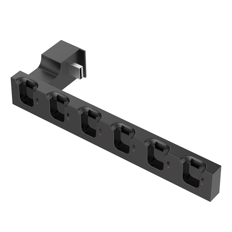 Switch蟒蛇六充底座 适配NS1 Dock 六槽同充 实时显态 操作简便|undefined