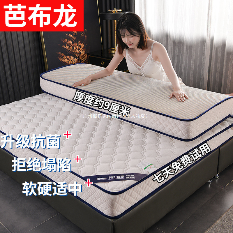 a类乳胶床垫超厚双人加厚学生宿舍专用单人记忆海绵床垫回弹铺垫|undefined