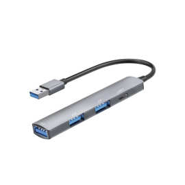 usb3.0扩展器多接口分线hub多功能一拖四扩展坞笔记本电脑集线器