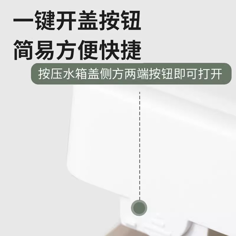 联塑冲水箱家用厕所冲便器蹲坑马桶水箱挂墙壁卫生间EP02102冲水|undefined