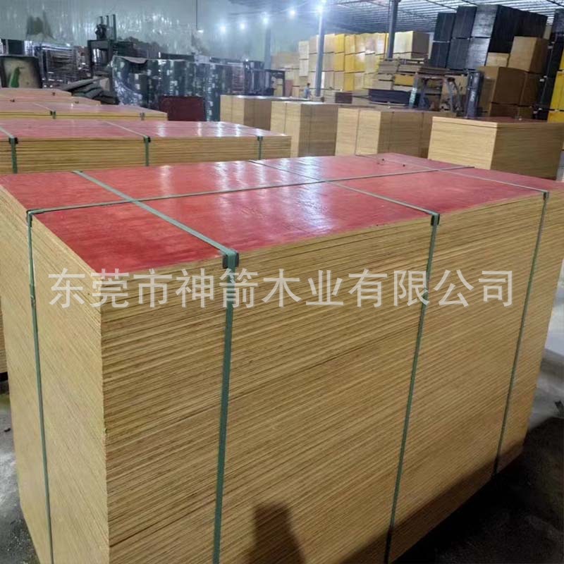 建筑模板圆柱木模板工程工地木材选东莞中南神箭源头厂家