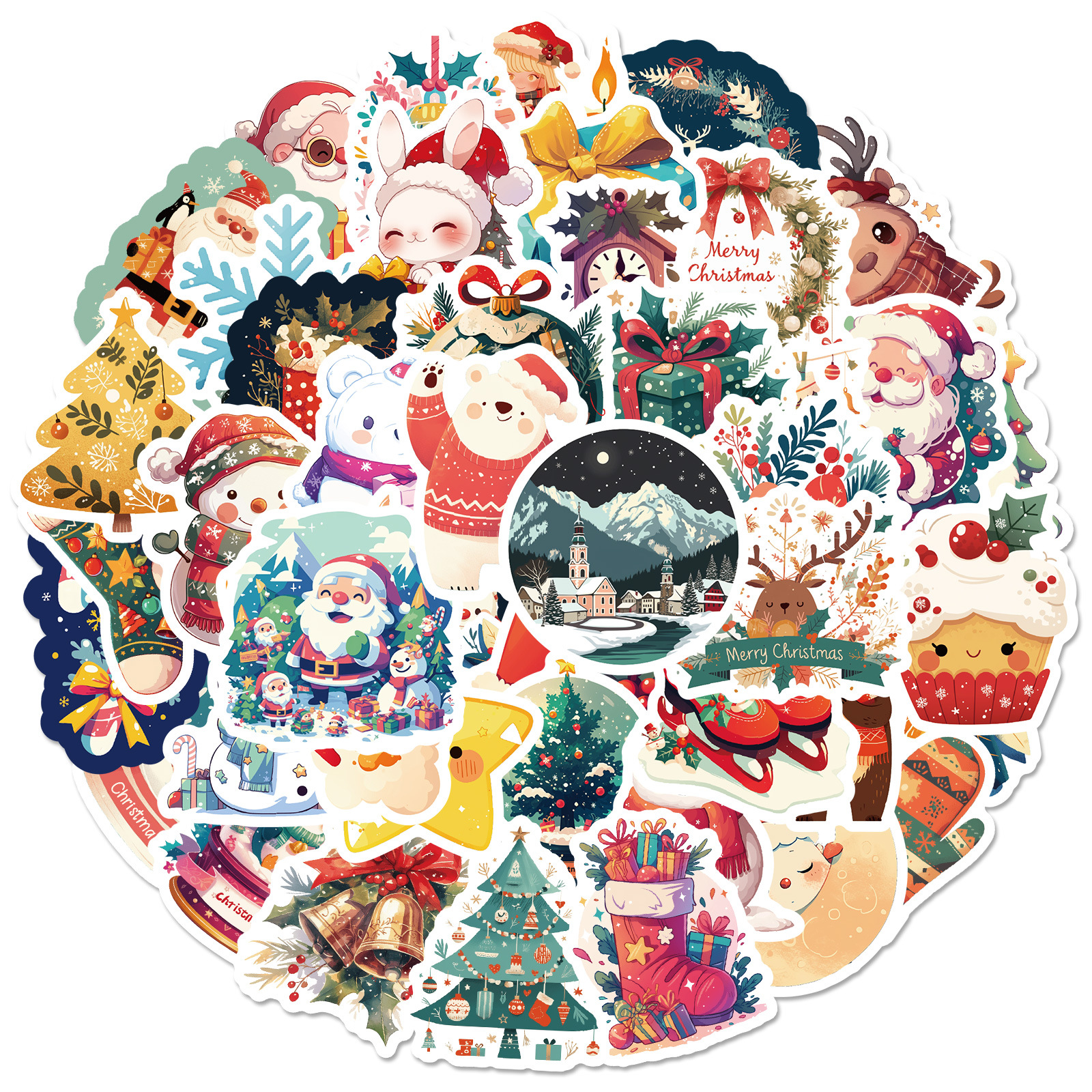 Christmas cartoon pendant