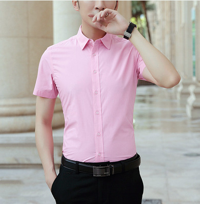 Verano mejor hombre traje hermanos traje Grupo más tamaño novio boda ropa manga corta Camisa blanca Correa estilo occidental traje