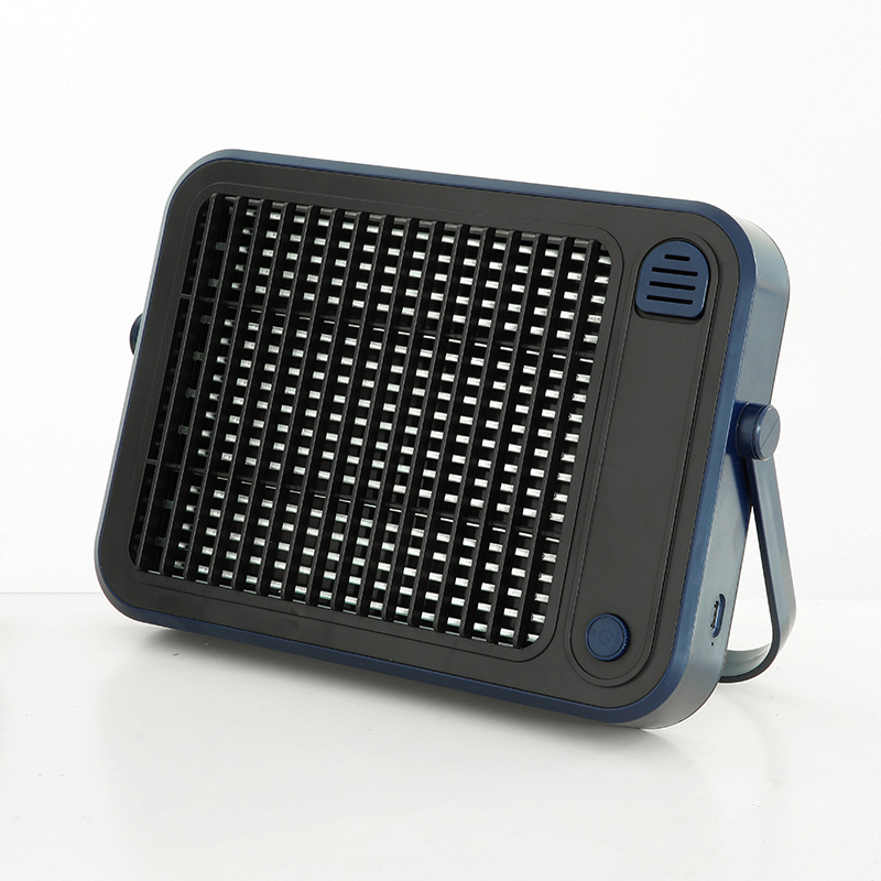 복고풍 사각형 모기 램프 [인라인]-네이비