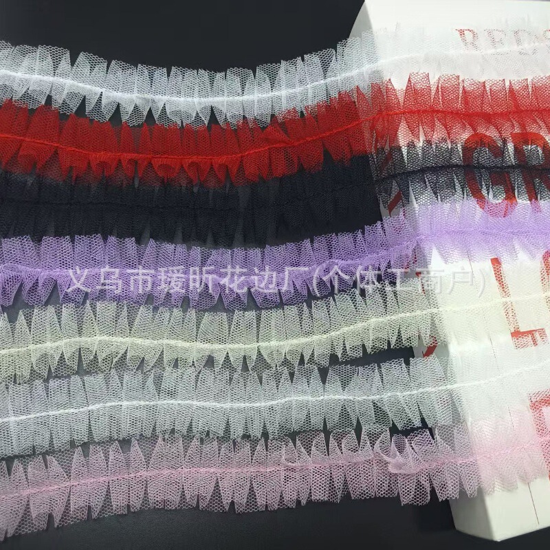 In-Stock 2.5cm Mesh Yarn Mesh Basket Discount Clothing Accessories Lace DIY Handmade Children's Headband Children's Decorative Edge In-Stock 2.5cm Mesh Yarn Mesh Basket Discount Clothing Accessories Lace DIY Handmade Children's Headband Children's Decorative Edge