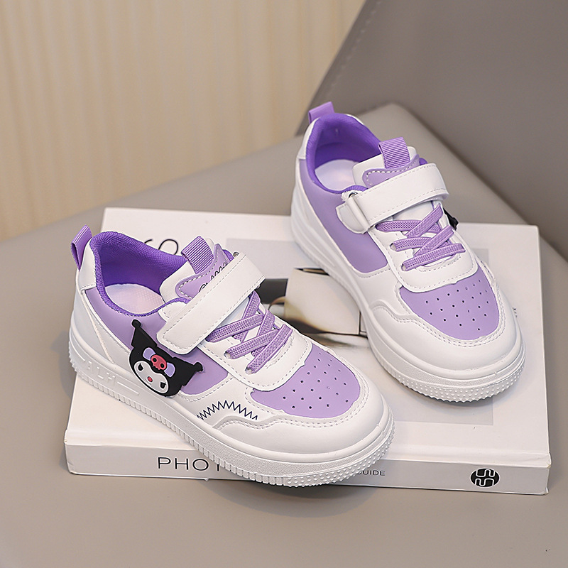 Spot zapatos de niña rosa zapatos de deporte para niños de moda dibujos animados Kulomi lindos zapatos de niña de todo fósforo comercio exterior