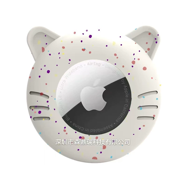 Polka dot transparent white protective case+opp