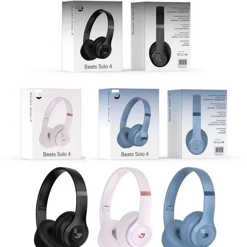New Cross-Border Over-Ear Headphones Compatible with Beats Solo4 Magic Sound S4 Wireless Bluetooth Stereo with Deep Bass