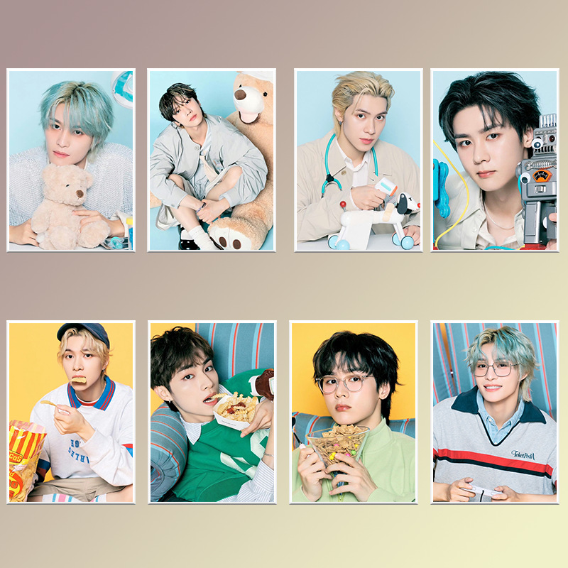 WayV 2025台历 李永钦 黄冠亨 不干胶海报 墙贴画 明星周边装饰