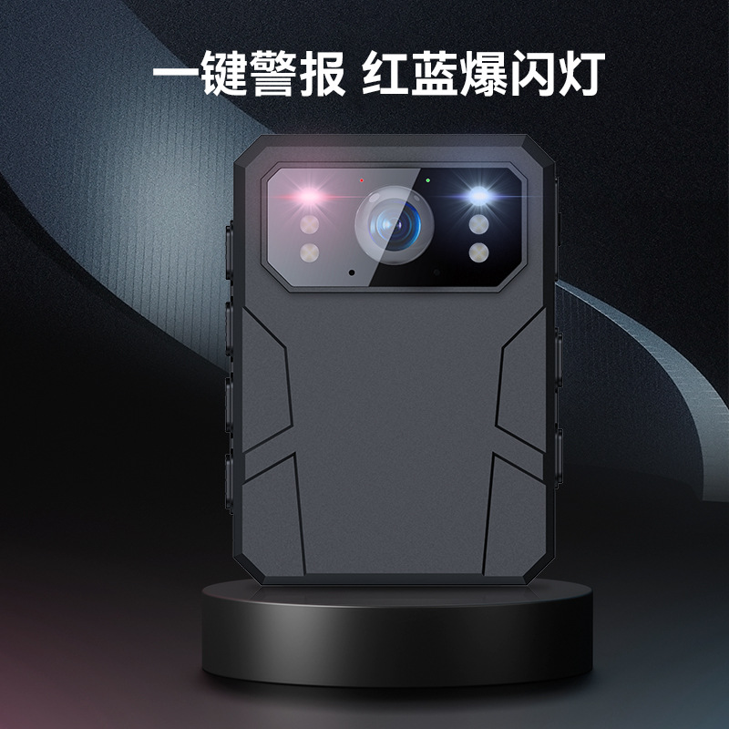 La nueva grabadora de aplicación de la ley 4K HD usa una cámara de clip trasera impermeable multifuncional de larga duración de la batería de visión nocturna