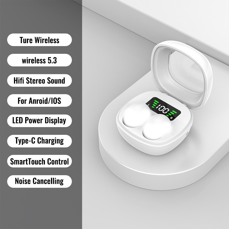 White MINI13T-B headphones