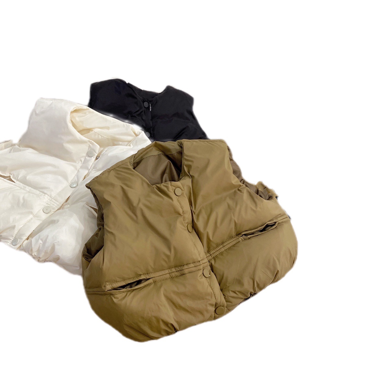 Chaleco infantil estrella redonda, bebé, otoño y invierno, chaleco de tortuga coreano, chaleco de tortuga coreano caliente para bebés