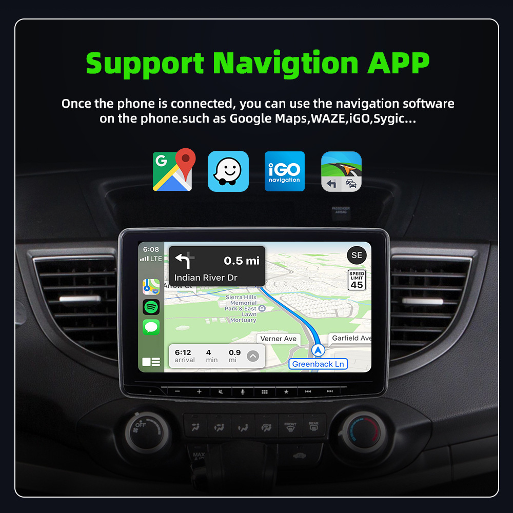 Brand New 2-in-1 Wireless Carplay Car Smart Box Android Auto Plug and Play