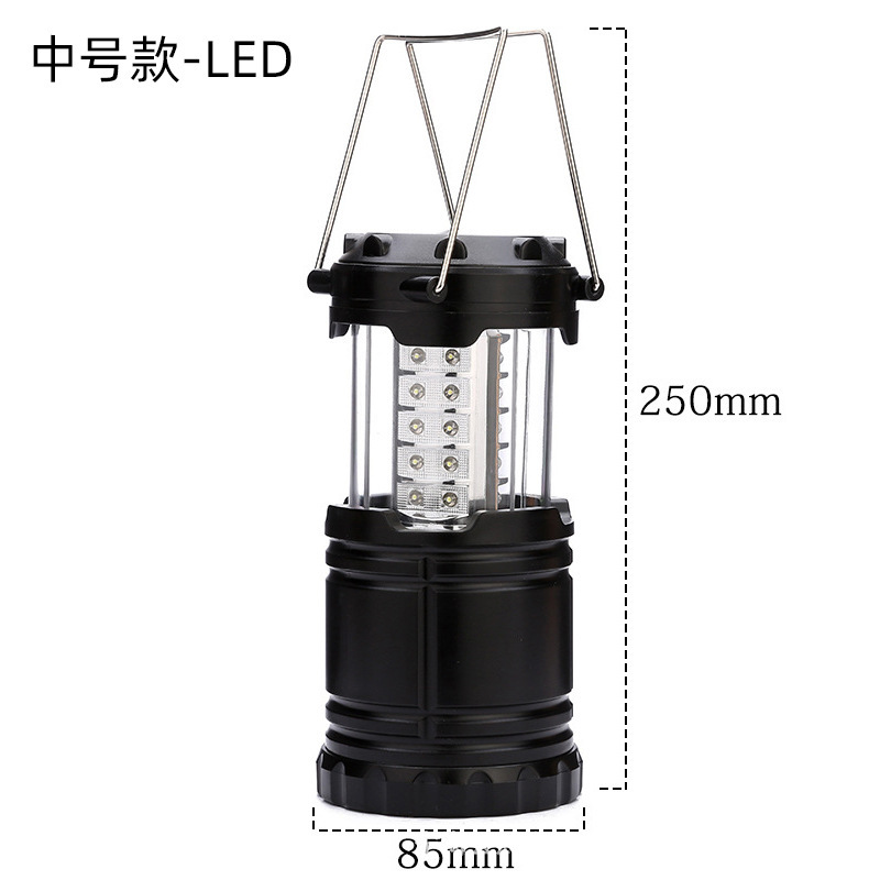 Nuevo estilo al aire libre linterna 5800 lámpara de camping carga solar LED tienda de camping lámpara de estiramiento portátil multifuncional