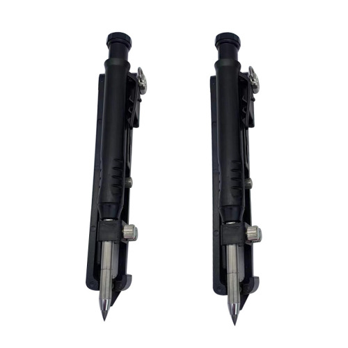 Multifunctional pencil woodworking graffiti tool with deep hole, marking measurement contour gauge profiling gauge shape taker DIY