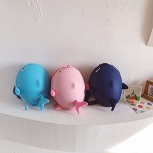 卡通鲨鱼蛋壳包男女宝宝书包幼儿园硬壳背包批发新款儿童双肩包