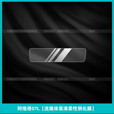 Car interior film — for Avita 07L interior protection - avita-07lstreaming-media-hd-flexible-tempered-film