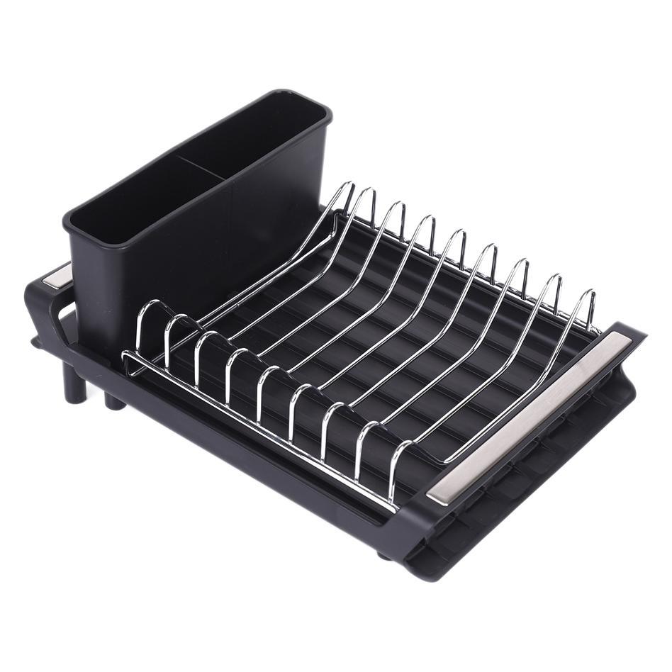 Transfronterizo estante de drenaje telescópico cocina doméstica estante de drenaje platos cuencos marco de control de agua estante de almacenamiento gadgets de cocina nuevos productos image 6