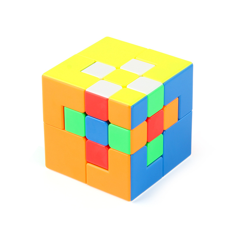 Moyu encantador títere de dragón Cubo de Rubik N ° 1 2 juguetes educativos competitivos de transformación de cuarto orden de forma especial Cubo de Rubik giratorio 8822