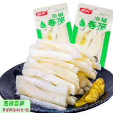 佳龙泡椒春笋嫩笋竹笋酸辣笋条休闲小吃下饭菜零食批发泡椒风味