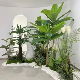 植物工艺品;仿真盆栽;仿真绿植
