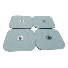 5*5cm无纺布扣式电极按摩贴片理疗电疗式自粘电击片compex适配件