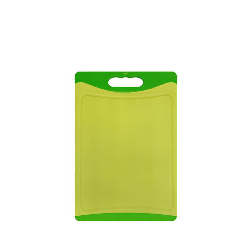 PP plástico multifuncional tablero de verduras de doble cara en stock directo herramientas de cocina frutas y verduras antifungal tablero de corte anti-agrietamiento
