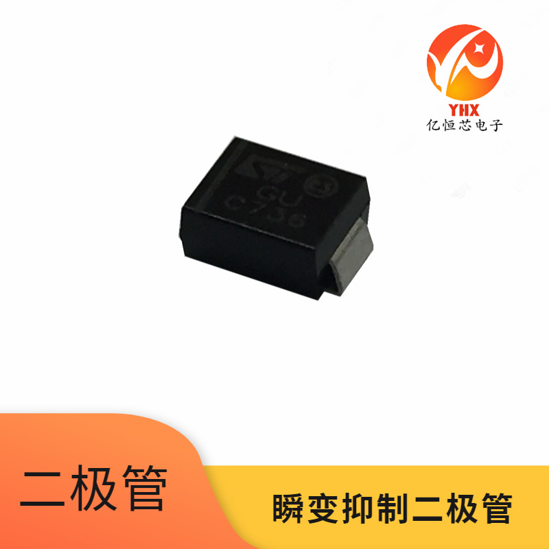 SM6T30A ST 单向丝印 ER 贴片 瞬变抑制 二极管 SMB DO-214AA 30V